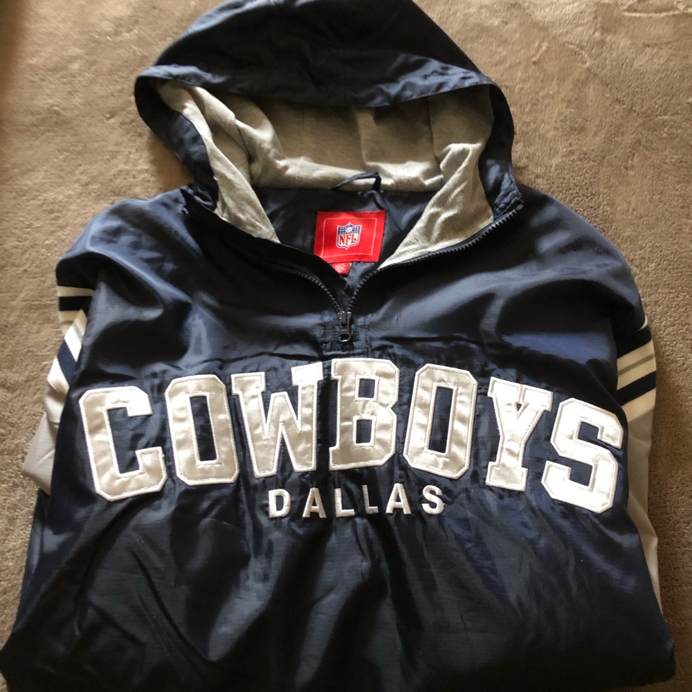 NFL DALLAS COWBOYS NYLON LINED JACKET